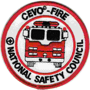 CEVO Fire Sticker